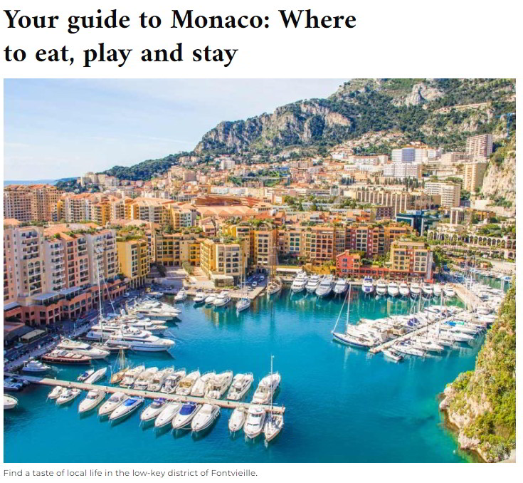 Monaco Guide International Traveller